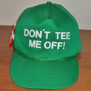 Gorra de golf divertida personalizada con soporte para tee, gorra de golf novedosa con cuerda trenzada, gorra de golf vintage verde de 5 paneles con cierre a presión - Product Image 6
