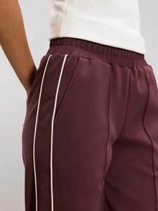 Nuevo Diseño Conjunto Deportivo de 2 Piezas para Mujer, Sudadera con Ribete y Pantalones, Ropa Deportiva de Algodón Transpirable y Ligera - Product Image 6