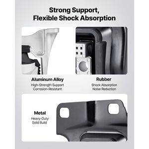 Kit de remplacement de supports moteur et transmission compatibles pour Ford Escape 2.0L L4 (2013-2019), lot de 3, référence OE #   A5612 - Product Image 5