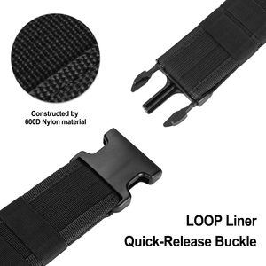 Tactical Utility Nylon <b>Belt</b> for Men Heavy Duty Adjustable <b>Work</b> Outdoor Gear - Product Image 5