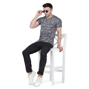 Camiseta Personalizada con Logotipo Impreso por Sublimación, Tela Transpirable, Económica, de Alta Calidad, para Hombre, Venta al Por Mayor - Product Image 1