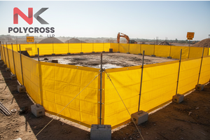 Bâche de sécurité extérieure pour la construction, résistante aux déchirures et imperméable, pour la protection des constructeurs et des projets de construction - Product Image 3