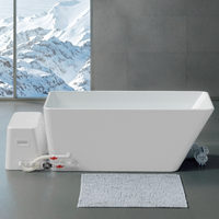 ICEGALAX gros glace bain trempage baignoire eau froide plongeant salle de bain acrylique baignoire pour glace eau thérapie