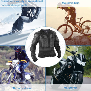 Equipo de Seguridad Profesional para Motociclismo al Aire Libre, Armadura Corporal Unisex de Alta Calidad, Chaqueta de Carreras Ligera, Transpirable y Ajustable - Product Image 5