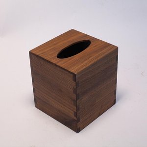 Boîte à mouchoirs en bois personnalisée de luxe, organiseur pour restaurant, petit porte-serviettes en bambou pour table, boîtes à mouchoirs - Product Image 5