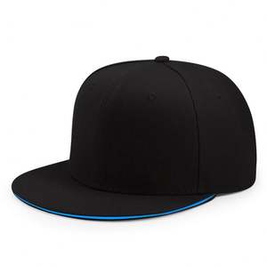 Gorra de Béisbol Plana con Visera Plana, Diseño Nuevo, Venta al por Mayor, Personalizable con Logotipo, Gorra Snapback Tipo Sandwich - Product Image 1