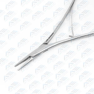 Portaagujas Manual de Acero de Alta Calidad para Instrumentos Dentales de Ortodoncia y Cirugía - Product Image 4