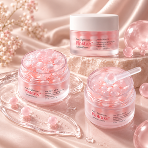 ครีมแคปซูลไนอะซินาไมด์วีแกน Pinktox มาส์กหน้ากระชับรูขุมขน บำรุงผิวหน้าให้ชุ่มชื้นและกระชับ สำหรับการดูแลผิวประจำวัน - Product Image 4