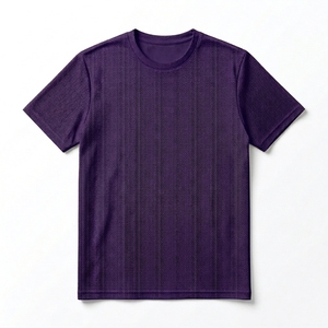 T-shirt de luxe pour homme de haute qualité, 100 % coton, épais et uni, broderie personnalisée surdimensionnée pour le fitness - Product Image 4