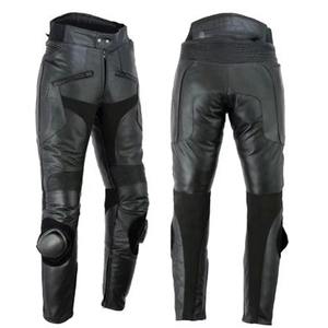 Pantalones de Cuero para Motociclistas de Alta Calidad para Hombre al por Mayor / Fabricación Profesional de Pantalones de Cuero Personalizados de Cintura Alta - Product Image 4