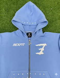 Sudaderas con Cierre de Alta Calidad a Precios de Mayoreo, Personalizadas con Pedrería, Logotipo Impreso en Serigrafía, Hechas en Fábrica Directa, con el Mejor Material - Product Image 5