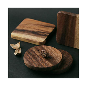 Juego de Posavasos de Madera de Alta Calidad para Decoración del Hogar, Oficina y Comedor, Alfombrillas para Bebidas, Posavasos de Madera al Mejor Precio - Product Image 3
