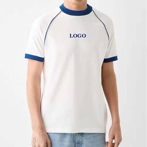 <b>Shirt</b> High Quality 260GSM 100% Cotton Solid Vintage Style Short Sleeve Crew Neck Eco-Friendly Low MOQ Fast Custom Logo OEM - Product Image 1