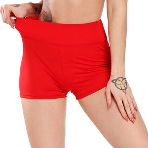 กางเกงขาสั้นเซ็กซี่สำหรับผู้หญิงเอวสูงยืดหยุ่นได้สบายๆสำหรับฤดูร้อนสีดำและสีขาวแฟชั่นกางเกงผ้านุ่มระบายอากาศได้ดี - Product Image 3