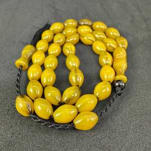 Tasbih en résine Barakah, perles de prière musulmanes, élégant chapelet islamique Dhikr, cadeau fait main, thème ange, décoration d'intérieur - Product Image 3