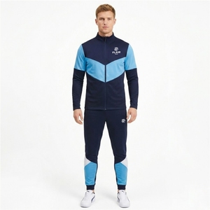 Conjunto de Entrenamiento de Fútbol para Hombre de Alto Rendimiento, Transpirable, 100% Poliéster, Chaqueta con Cierre Completo y Pantalones Deportivos Ajustados para Invierno - Product Image 2