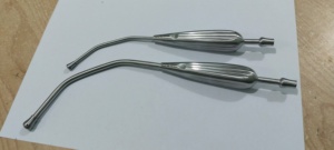 เครื่องมือดูดเสมหะแบบแมนนวลยี่ห้อ MEDIHEAL SURGICAL CORPORATION รุ่น MSC-H-3817 ขนาด 12.5 32 ซม. แบบโค้ง 5 มม. - Product Image 6