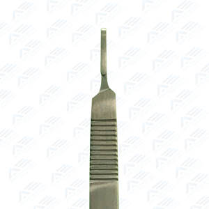 Poignée de scalpel médical Lames chirurgicales Support de scalpel médical Instruments chirurgicaux dentaires Acier inoxydable de haute qualité - Product Image 4