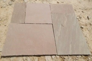 Dalles et carreaux en pierre naturelle durable de couleur brun automnal pour l'architecture de style patrimonial - Product Image 2