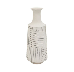 Contemporary Iron Flower <b>Vase</b> with Artistic Surface Texture and Elegant Display Elegance - Product Image 4