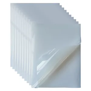喷墨透明乳白色5670DPI照片质量可打印乙烯基聚丙烯聚酯防水半透明不干胶贴纸纸