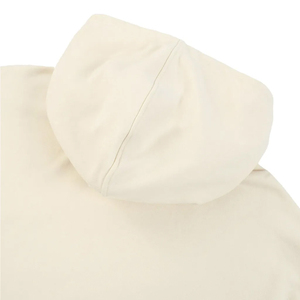 เสื้อฮู้ดซิปแบบสวมหัวทรงหลวม ผ้าฝ้ายแท้ 100% น้ำหนัก 400GSM ทรงบ็อกซี่ ฮู้ดสองชั้น สำหรับผู้ชาย ใส่ในฤดูหนาว - Product Image 5