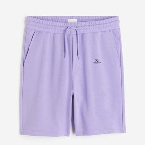 Short de bain décontracté pour homme, coloris rouge, blanc et bleu, avec cordon de serrage à la taille, idéal pour la plage, collection été 2026 - Product Image 4