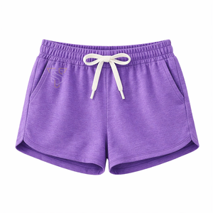 Shorts en coton uni de haute qualité pour femmes, taille élastique, séchage rapide, confortables, style streetwear, décontractés - Product Image 2