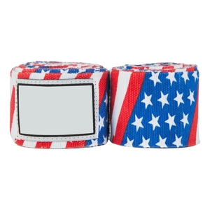 Custom Logo Design Boxing Bandages Hand Wraps Cotton Boxing Hand Wraps 180 Inch - Product Image 5