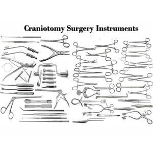Juego de instrumentos de Neurocirugía de 151 piezas de acero quirúrgico alemán - Product Image 6