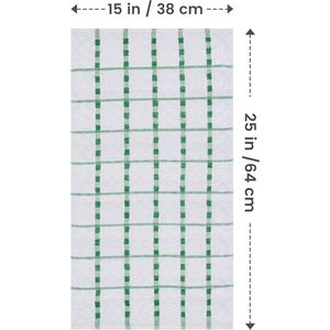 Set di 12 Asciugamani da Cucina Super Morbidi 15 X 25 Pollici, 100% Cotone Filato ad Anelli, Assorbenti per Casa, Cucina, Tè e Bar - Product Image 1