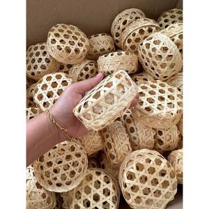Panier de rangement en bambou tressé à la main, panier durable pour fruits et bonbons, en forme de boîte, belle apparence, fournisseur en gros, usine - Product Image 1
