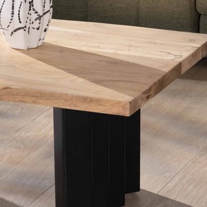 ดีไซน์วานดาน่า โกลเด้น สเปซ ทำจากไม้กระถินเทศธรรมชาติ พร้อมขาเหล็กจีบแบบออดาซิโอ - Product Image 6