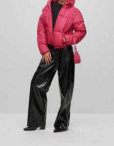 OEM Factory Prices Women's Customized Heated Eco-Friendly <b>Quilted</b> Puffer Coat Jacket Nylon Lining Waterproof Breathable Casual - Product Image 6