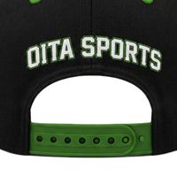 Casquette de baseball noire et blanche classique, réglable avec fermeture snapback, logo d'équipe brodé, chapeau de sport pour l'extérieur