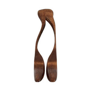 Cuillère musicale traditionnelle en bois, instrument de percussion rythmique fait à la main pour l'apprentissage musical et l'éducation scolaire - Product Image 2