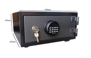 Le 27EN est un coffre-fort numérique de style moderne conçu pour les bureaux à domicile ou les hôtels, idéal pour ranger des bijoux. - Product Image 3