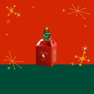 Customizable Festive <b>Sock</b> Gift <b>Box</b> OEM Printed Folding Paper Gable Packaging With Handle Factory Direct Vietnam Manufacturer Sel - Product Image 4