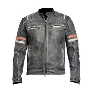 Premium <b>Mens</b> <b>Leather</b> <b>Jacket</b> Contemporary Genuine <b>Leather</b> Comfortable Outdoor Fashion Winter Essential - Product Image 2