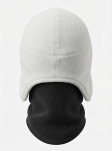 Chapeau d'hiver chaud en polaire pour l'extérieur avec protège-oreilles et cache-visage, doux et confortable, pour adultes, adapté aux températures froides - Product Image 2