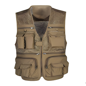 Chaleco de Seguridad Refrigerante con Cremallera, Alta Visibilidad, Reflectante, Ligero, Transpirable, Impermeable, Táctico, para Trabajo y Construcción, para Hombres y Mujeres - Product Image 2