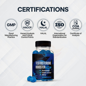 Gomitas de Apoyo para la Salud Masculina, Mezcla Herbal, Fabricante OEM/ODM - Product Image 2