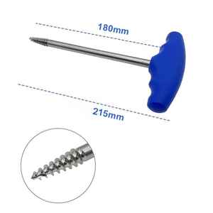 Offre Spéciale Extracteur Orthopédique de la Tête de Fémur, Extracteur de la Tête de Fémur à Poignée en T, Instrument de Remplacement de l'Articulation de la Hanche pour Acétabule et Fémur - Product Image 5