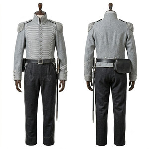 Uniforme de voltigeur haut de gamme, respirant, en tissu polaire coton/laine écologique, avec coutures fines, idéal pour les activités d'histoire reconstituée - Product Image 1