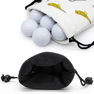 Estuche de cuero premium para pelotas de golf con presilla para cinturón, cierre de broche seguro y diseño compacto para un transporte conveniente en el campo, a precio de mayoreo. - Product Image 2