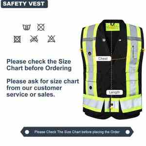 Chaleco de Seguridad Reflectante de Alta Calidad 100% Poliéster, Chaleco Promocional para Trabajadores, Cómodo, Transpirable, con Serigrafía - Product Image 6