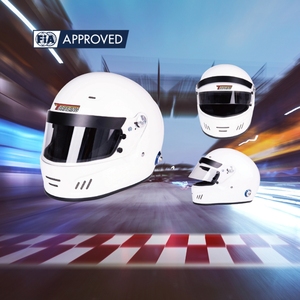 Nouveau service OEM ODM personnalisé TBRACING HE02 Casque de course automobile intégral professionnel Snell SA2025 avec doublure ignifuge et couleur personnalisée à prix réduit - Product Image 1