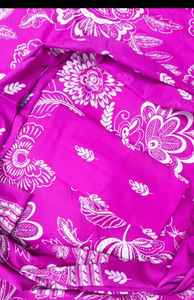 Conjunto de Material para Vestido Estampado a Mano para Mujer, Algodón de India y Pakistán, Salwar Kameez Informal para Fiestas, Festivales, Oficina, para Adultos - Product Image 3