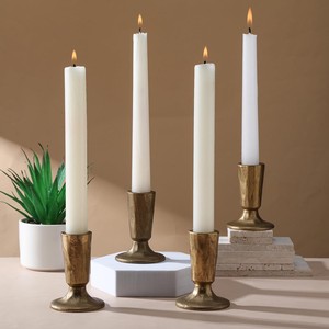 Handcrafted <b>Brass</b> <b>Candlestick</b> <b>Holders</b> Wholesale | Vintage Antique Gold Candle Stands - Product Image 3