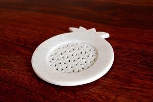 Porte-savon en marbre blanc, accessoire de salle de bain élégant pour la décoration de la maison, du bureau ou de l'hôtel - Product Image 4